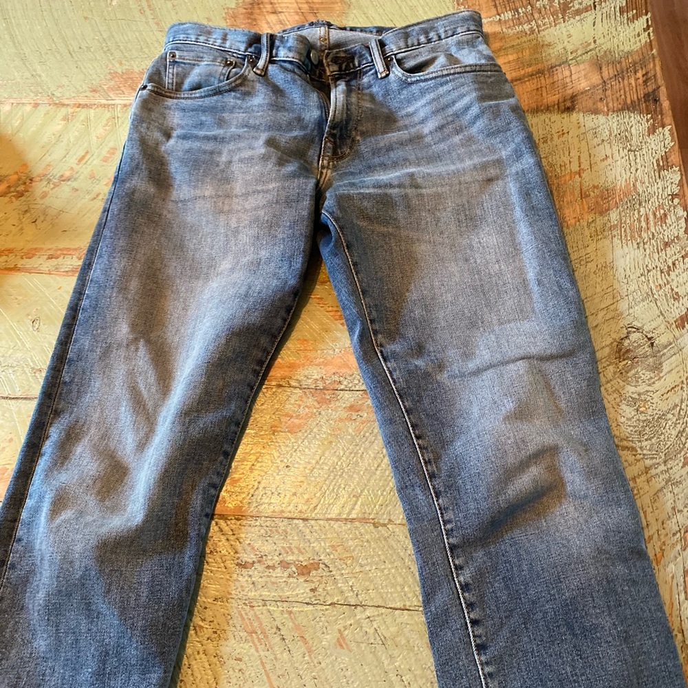 Gap slim faded denim